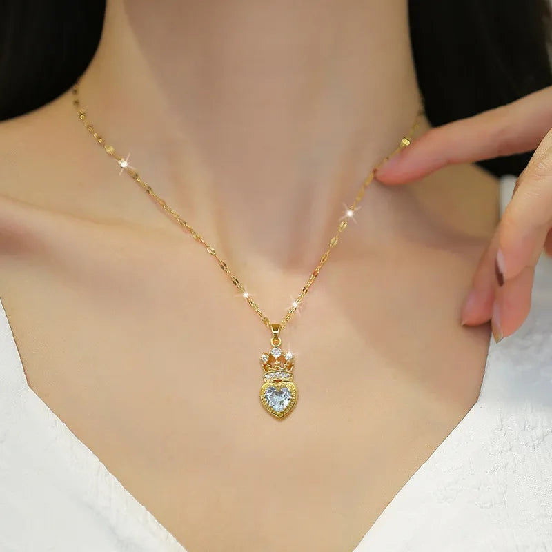COLLAR REY CORAZON