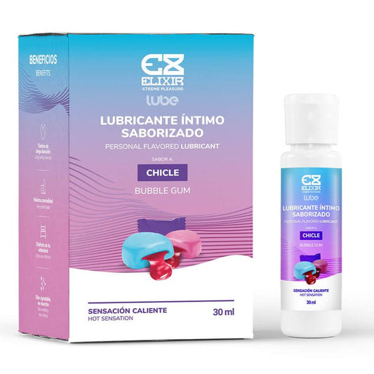 Lubricante Saborizado Chicle Elixir