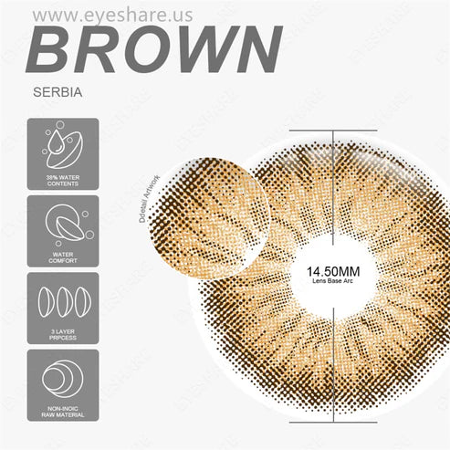 SERBIA BROWN