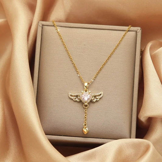 COLLAR ANGEL CORAZON