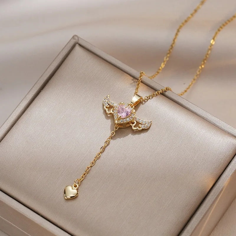 COLLAR ANGEL CORAZON