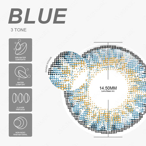3TONE BLUE