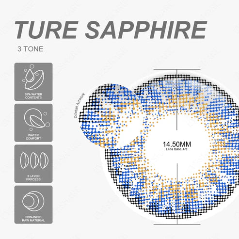 3TONE TURE-SAPPHIRE