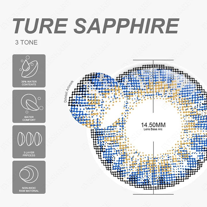 3TONE TURE-SAPPHIRE