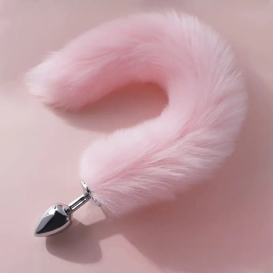 Plug Anal Con Cola Rosa