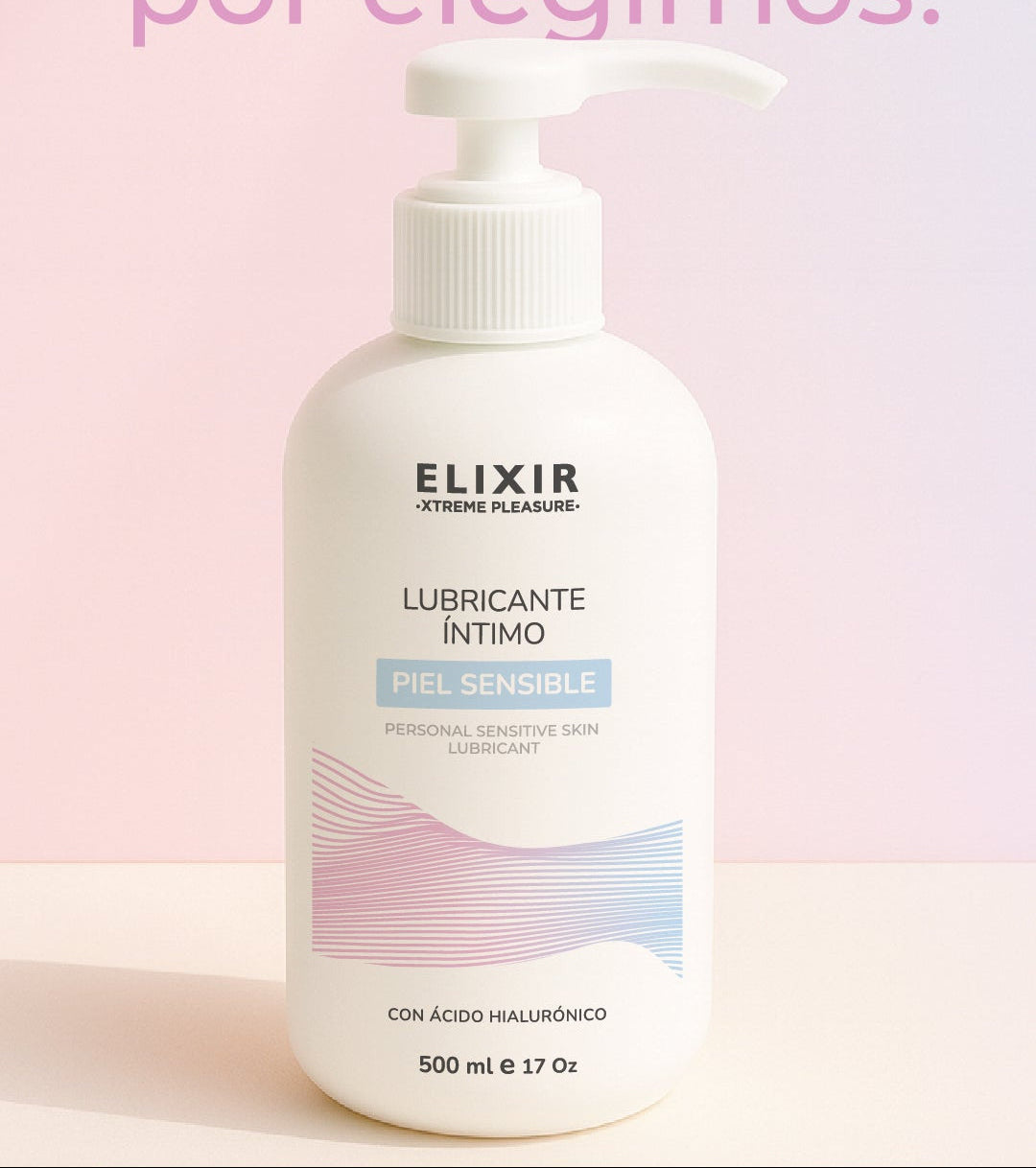 Lubricante base agua PIEL SENCIBLE 500 ml
