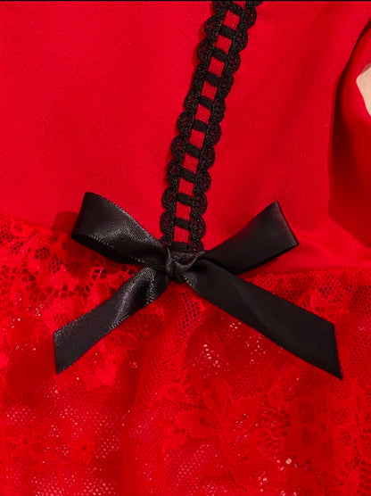 RED RED BABY DOLL