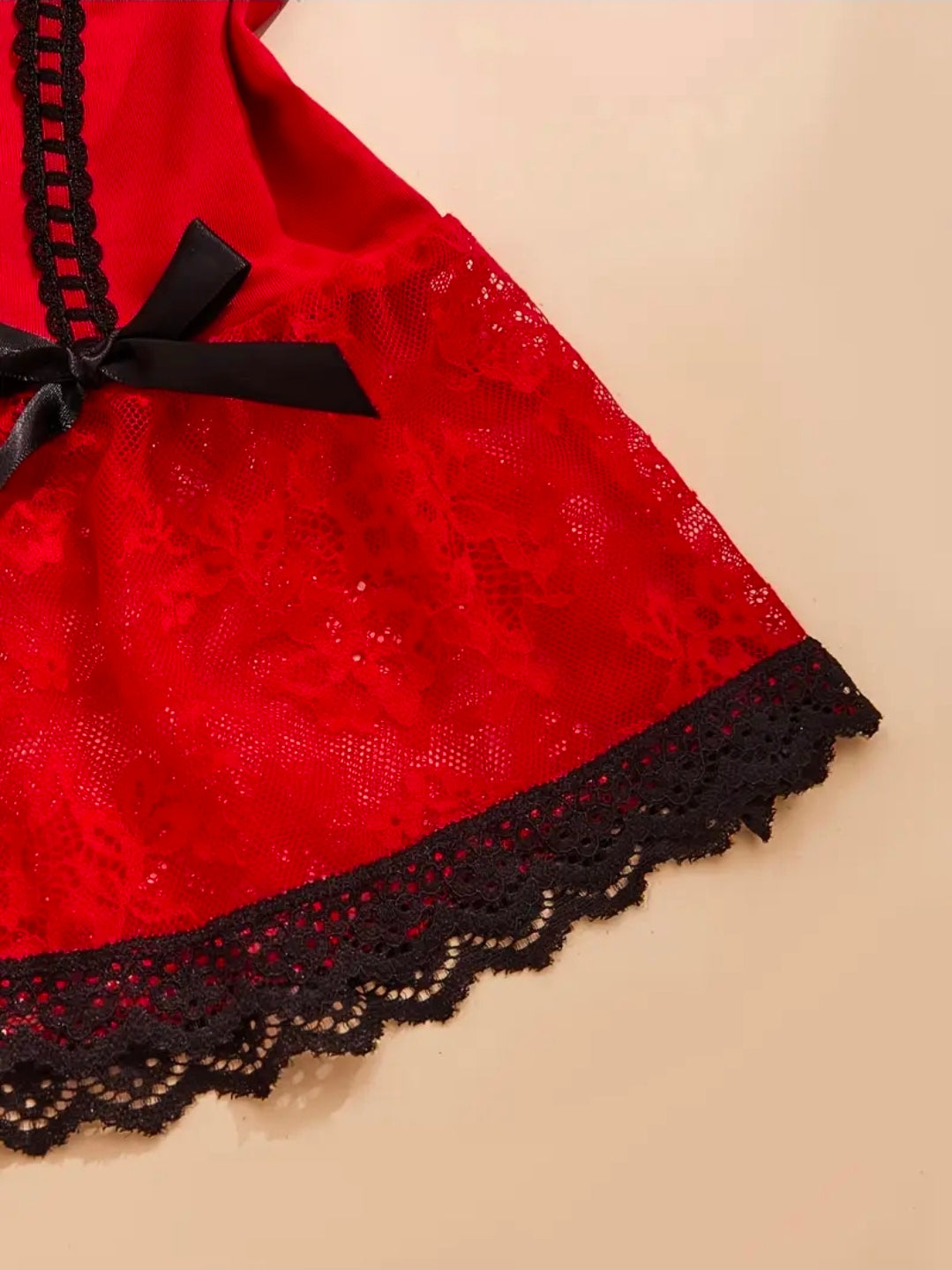 RED RED BABY DOLL