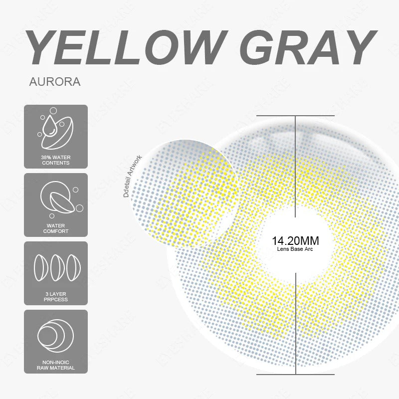AURORA YELLOW GRAY