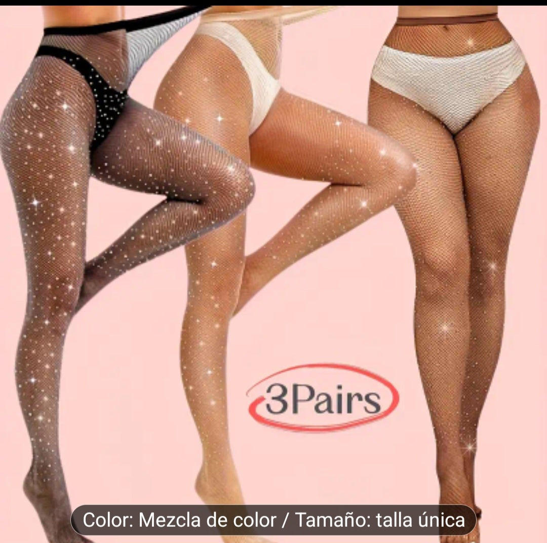 Medias con destellos C/U